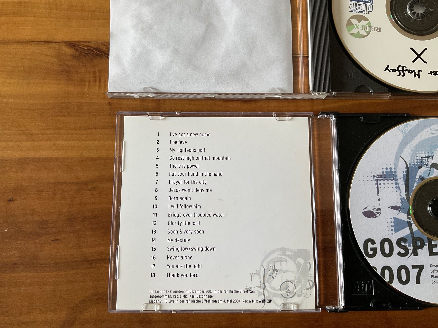 CDs: 6 CDs (City, Eric Clapton, P. Maffay, A. Marshall) – Gebraucht aus Wetzikon ZH von CZ. 9