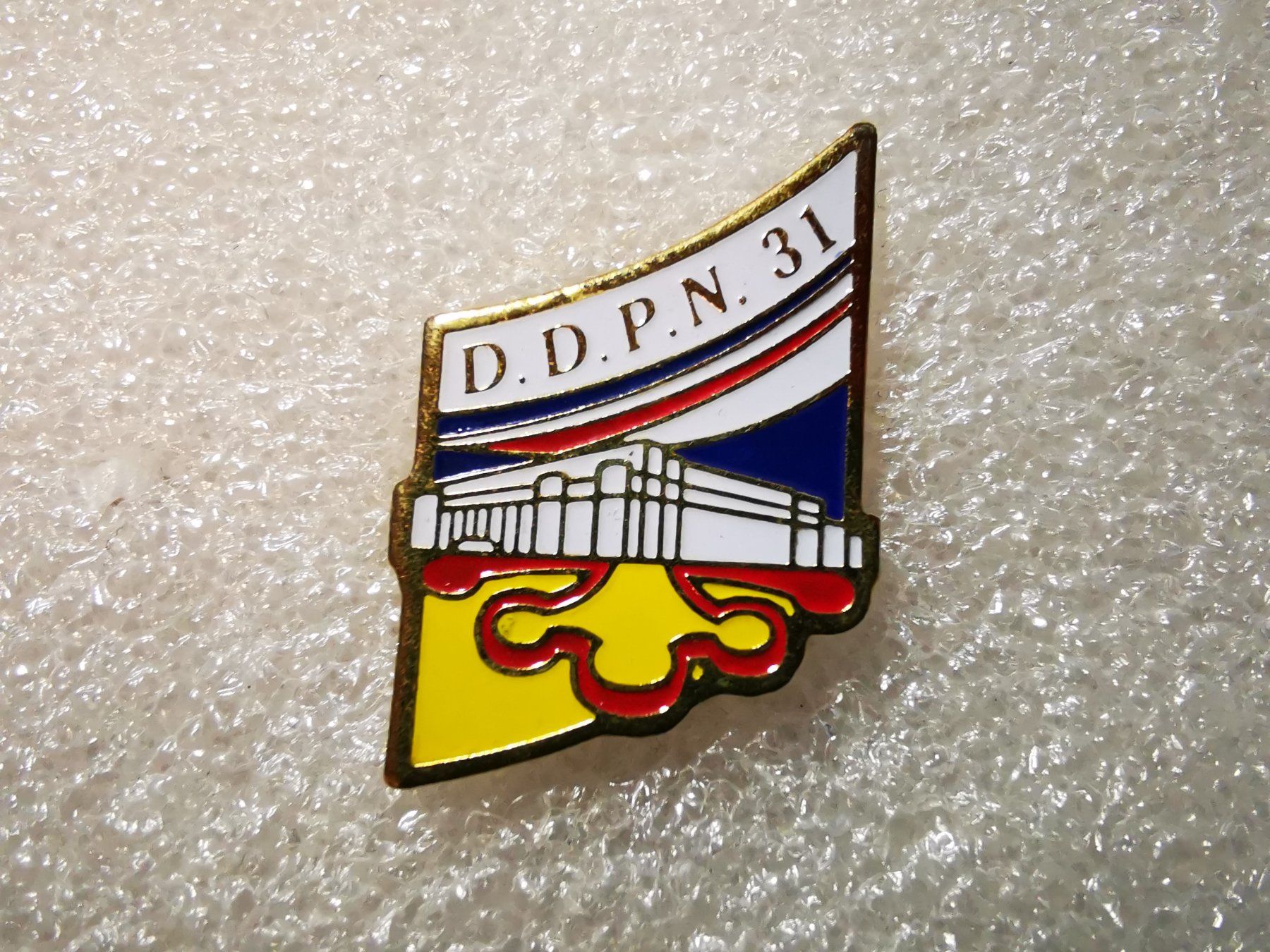 Placchette & Badge: Ansteckpin 5: D.D.P.N. 31 – Usato da Oppligen venduto da Pin-Fall-Shop