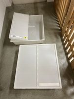 2x Gimse Aufbewahrungsbox mit Deckel weiss neu