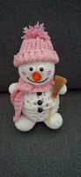 Schneemann zum Öffnen gehäkelt neu 