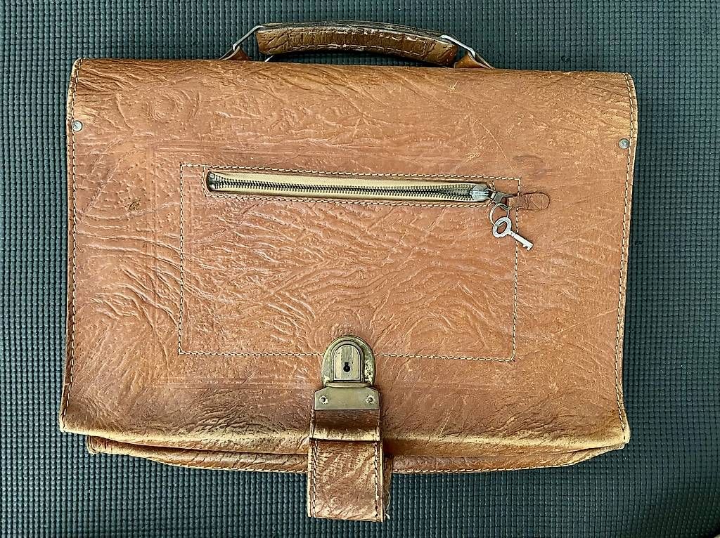 Valises & Sacs: Antike Ledermappe / Dokumententasche – D'occasion à Basel par Ricardo_X