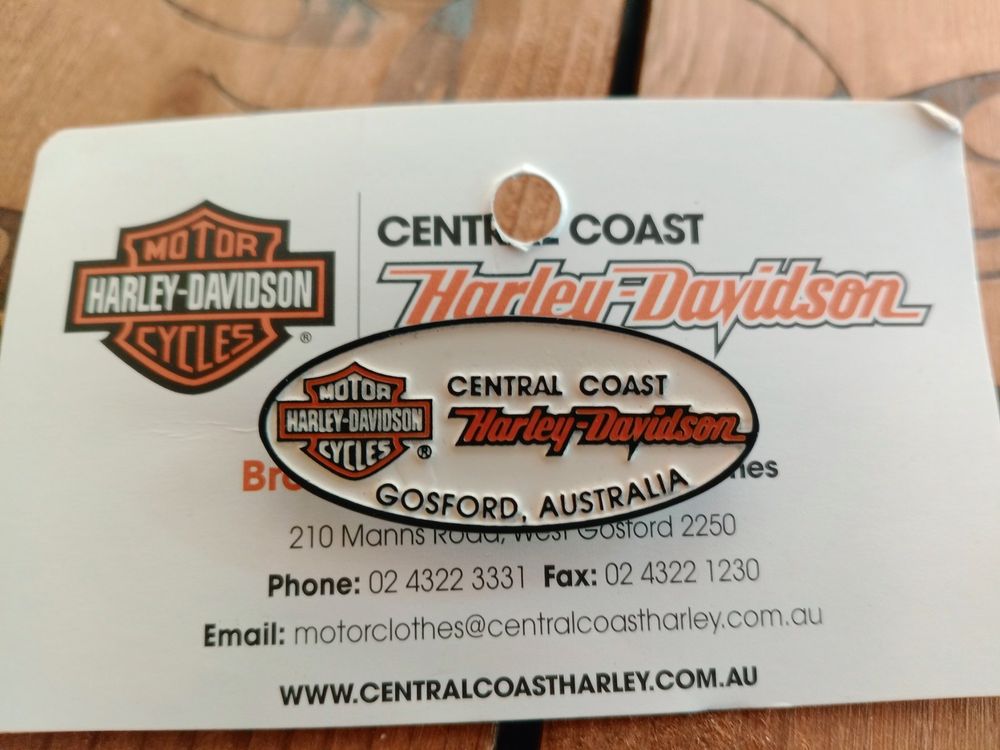 Harley-Davidson Pin/Anstecker Central Coast Gosford Rarität (Neu und ...
