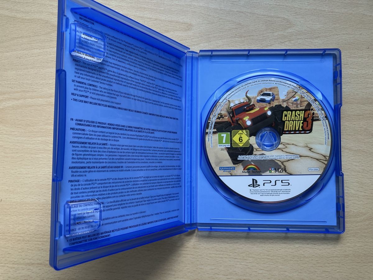 Sony Jeux: Crash Drive 3 (PS5) PAL – Neuf (Voir description) à Lausanne par Pingouin14 2