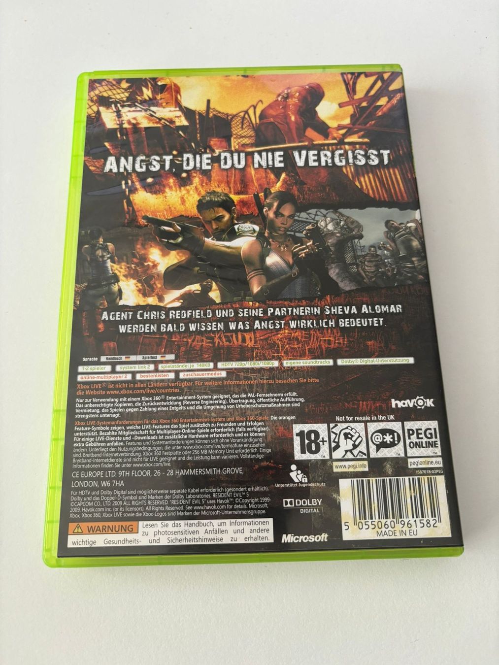 Giochi: Resident Evil 5 (XBOX 360) – Usato da Herisau venduto da Seyashop_2 2