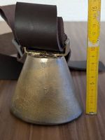 Sardische Hirten-Glocke aus Bronze mit Lederband