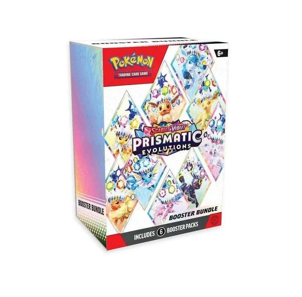 Pokémon Sammelbilder & Trading cards: Pokémon  Prismatic Evolutions Booster Bundle (EN) – Neu und originalverpackt aus Adligenswil von Suter-Hobbyhaus