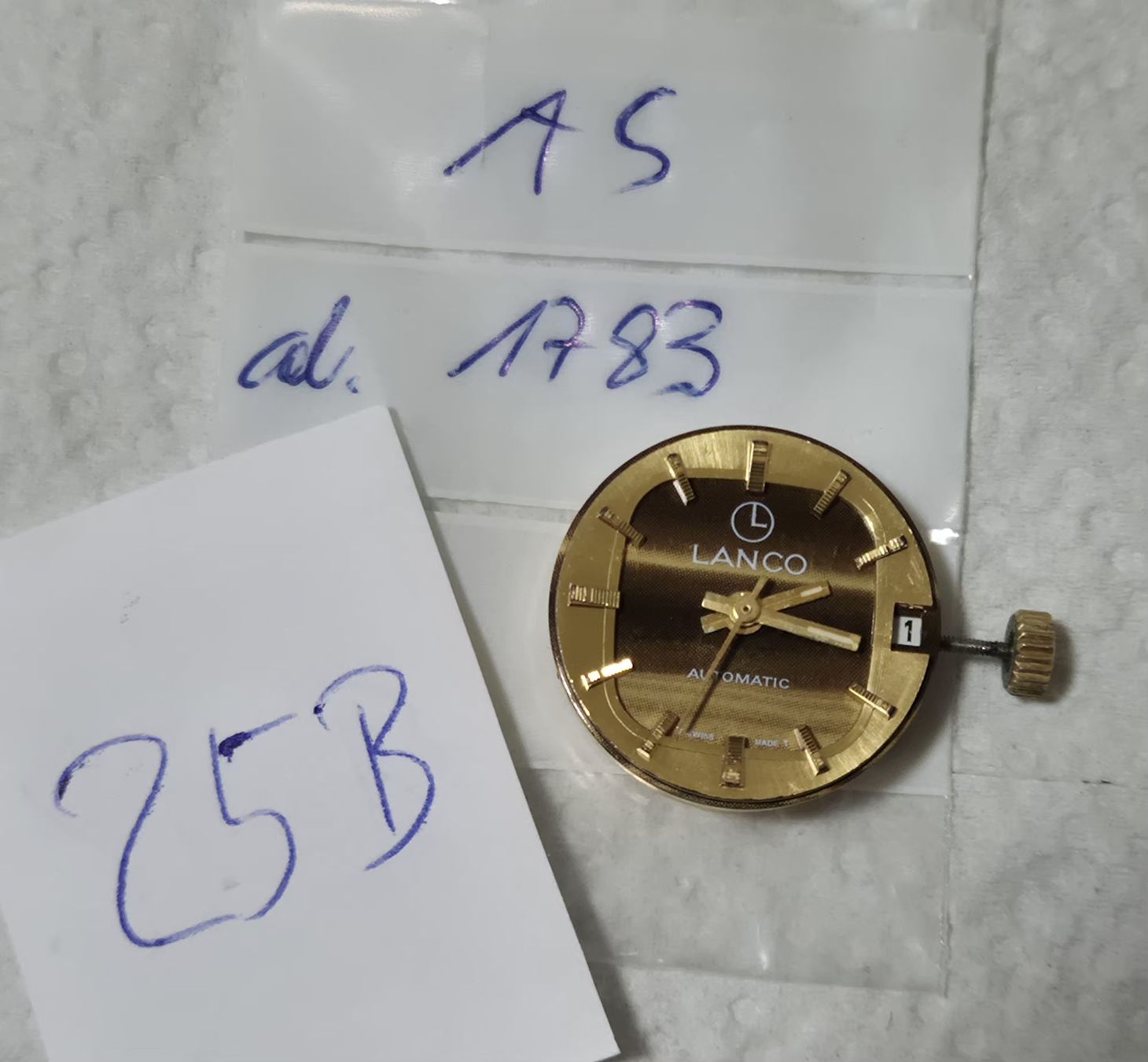 Lanco Orologi: LANCO mouvement – Difettoso da Genève venduto da BKYB 3
