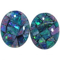 Australian Triplet Mosaic Opal 3.50Cts.