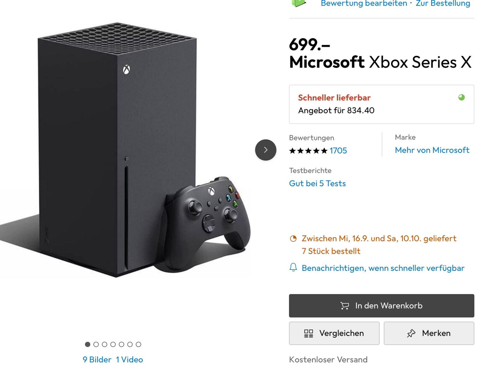 Microsoft Konsolen: Xbox Series X – Gebraucht aus basel von kevinbasel92 4