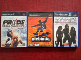 Lot de 3 jeux PlayStation 2