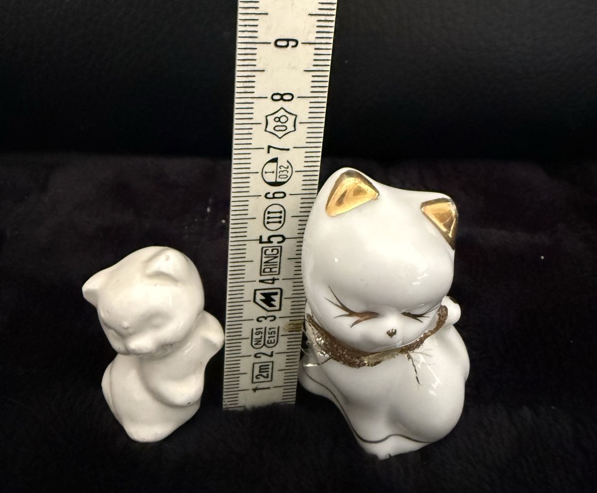 Statuette: Vier Katzen Paar – Usato da Biel/Bienne venduto da Katja01112 5