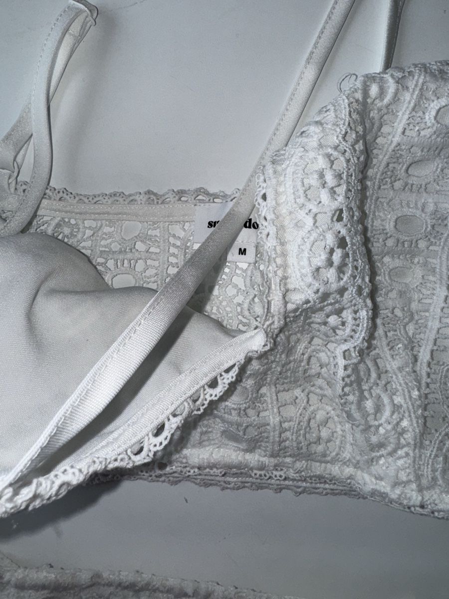 Vestiti: Superdown White Crochet Lace 2-piece Set S/M – Nuovo (secondo la descrizione) da Zürich venduto da forestF4iry 3