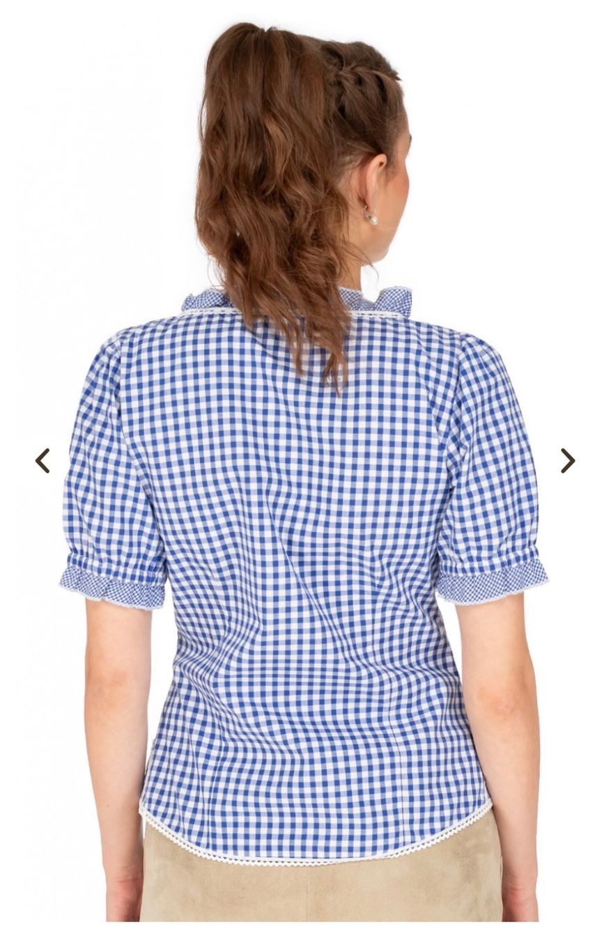 Blusen: OS Trachten Bluse blau – Neu und originalverpackt aus Köniz von daniela175 3