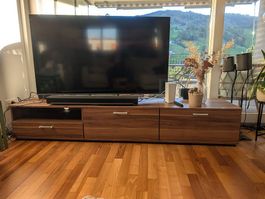 TV Möbel 3-teilig in Nussbaumoptik