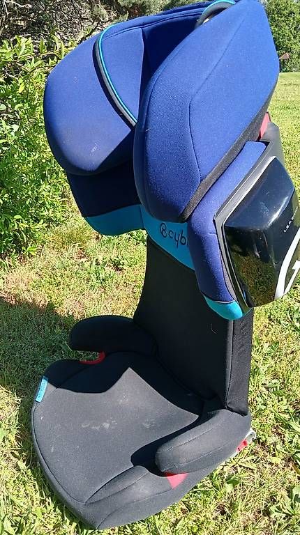 Cybex Seggiolini per auto: Cybex Siège auto pour enfant Solution X-Fix Bleu Isofix – Usato da Genève venduto da ady_6js6 1