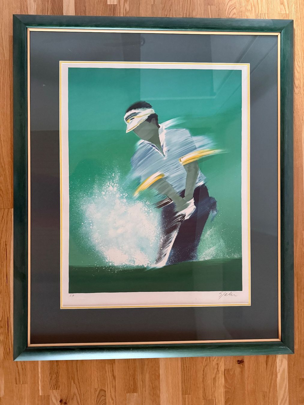 Grafica & Litografie: Lithographie Victor Spahn golf – Usato da St-Légier-La Chiésaz venduto da whitefox17