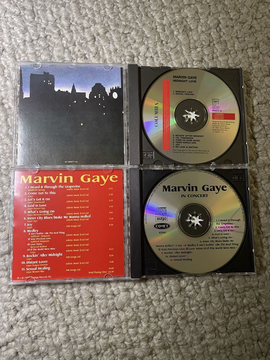 CDs: 2x Marvin Gaye – Gebraucht aus Reinach AG von trigger7811 1