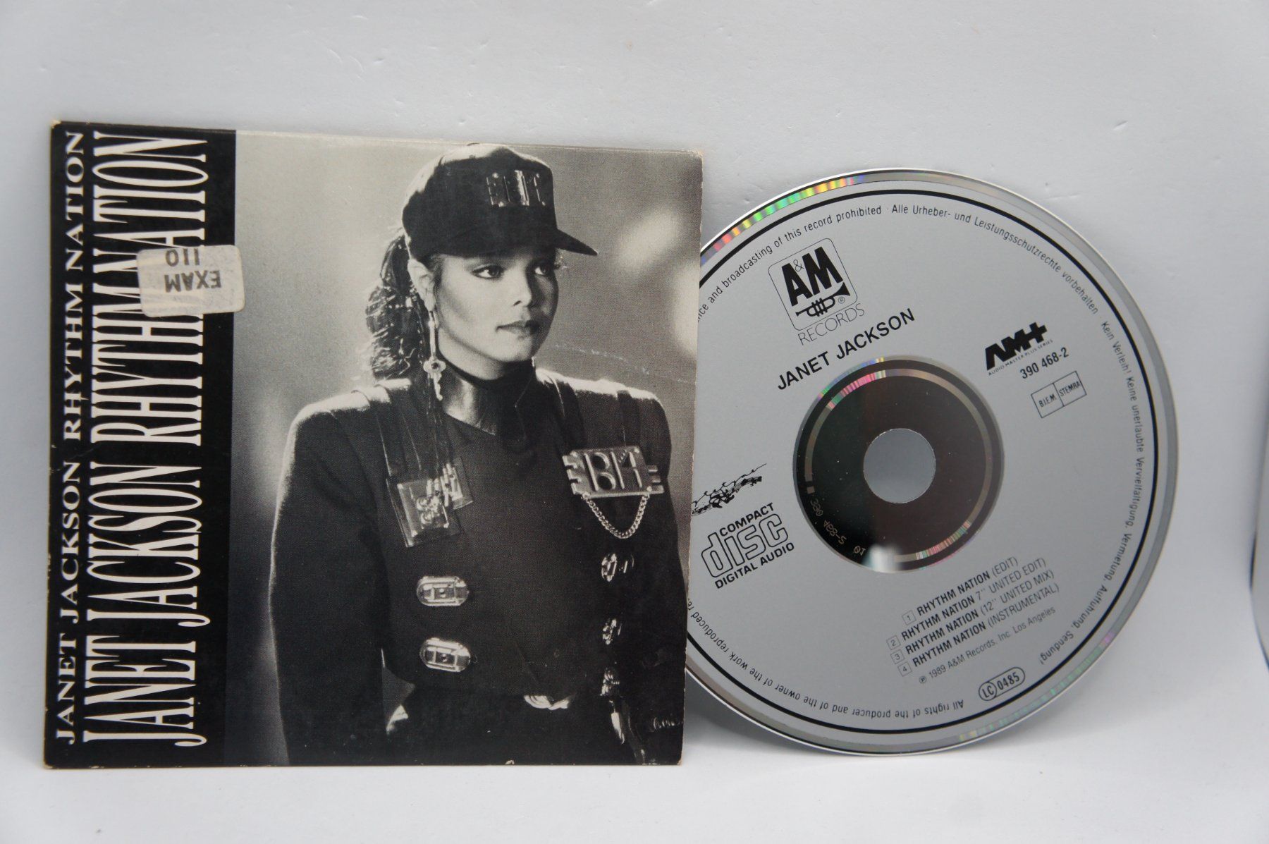CDs: 4 Track Single CD: Janet Jackson - Rhythm Nation – Gebraucht aus Ernetschwil von luisvonerni 3