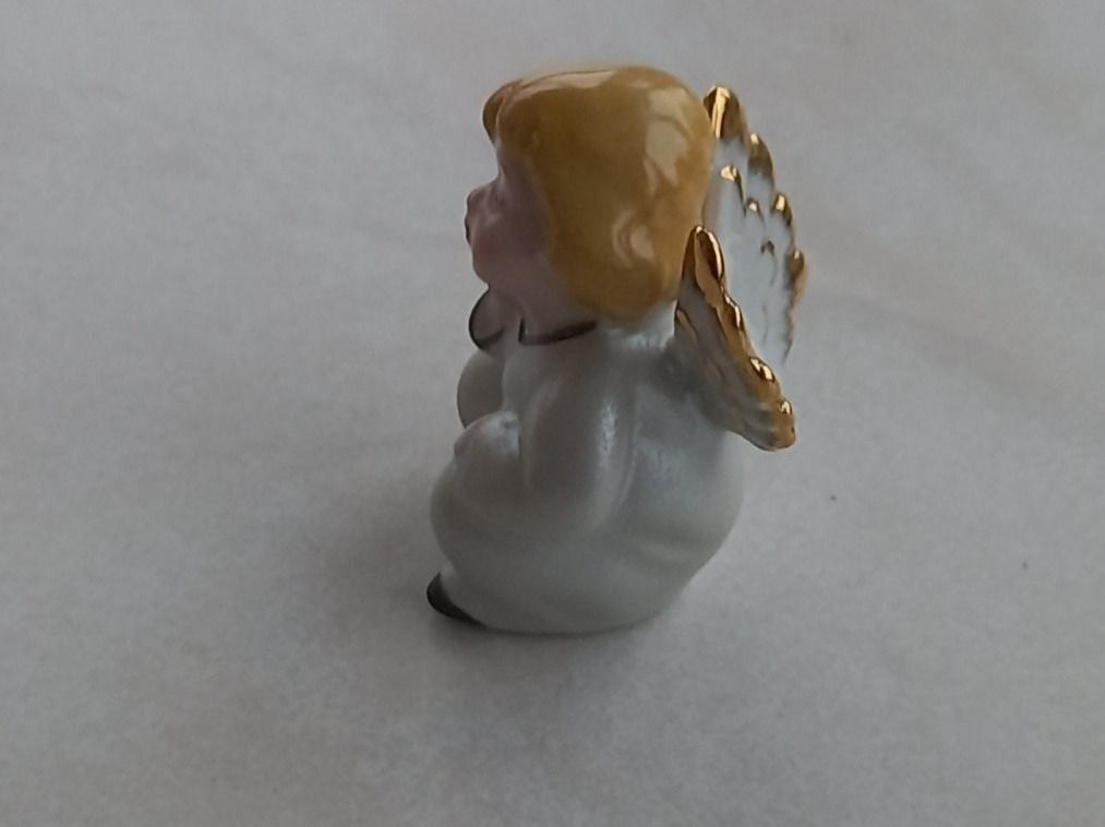 Statuette: Porzellan Engel handbemalt – Nuovo e nell'imballaggio originale da Winistorf venduto da acreativ4 1