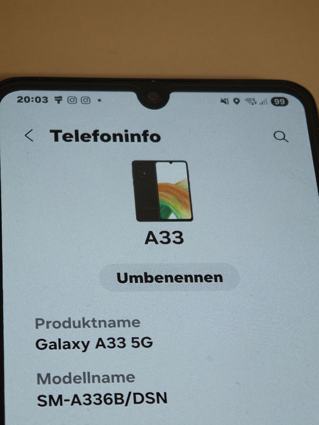 Samsung Telefoni cellulari / Smartphones: Samsung Galaxy A33 - 128 GB – Usato da Volketswil venduto da Dbx_856
