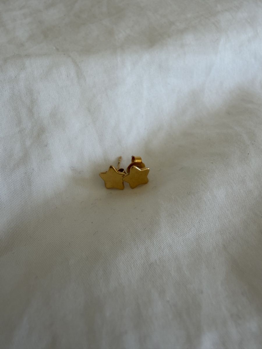 Orecchini pendenti & Orecchini a lobo: Gold Star Stud Earrings – Usato da Uster venduto da Monika_OB 2