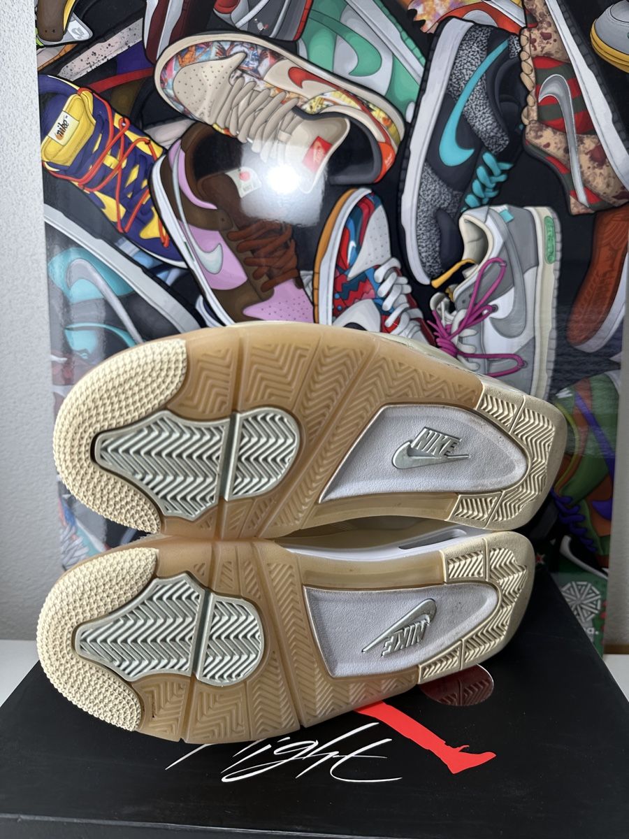 Off-White Scarpe da uomo: Jordan 4 OFF-WHITE Sail, Gr. 42.5 – Usato da Freidorf TG venduto da kickznlacez 8