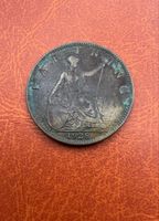 Pièce de monnaie Farthing George V, année 1928