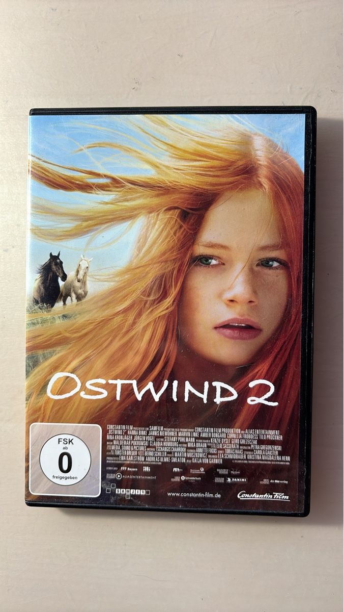 Tutti i DVDs:  Ostwind 2 - Ein spannendes Pferdeabenteuer! (2106) – Usato da Ruswil venduto da Slivio_