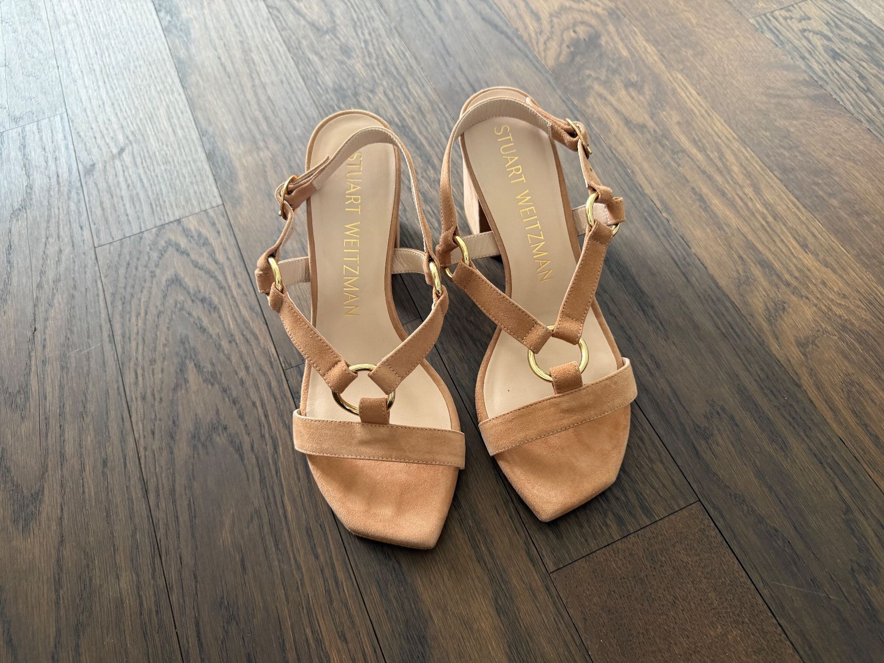 Stuart Weitzman Scarpe da donna: Stuart Weitzman Sandaletten Gr. 38 – Nuovo (secondo la descrizione) da Balzers venduto da Lissi57