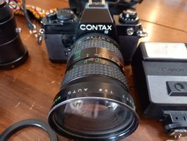 Contax 139 Quartz Appareil photo avec accessoires,vintage