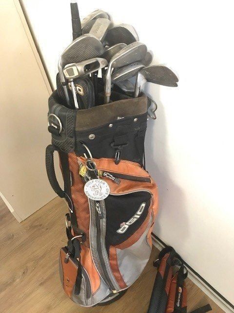 Mazze & Set: Golfsack/ Golf Bag mit div. Golfschläger – Usato da Brügg BE venduto da schwimmer01 5