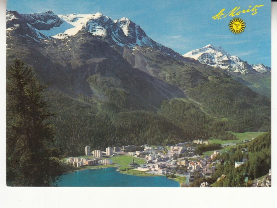 Cartoline postali: St. Moritz ca. 1970 – Usato da Bürglen TG venduto da StampGraf