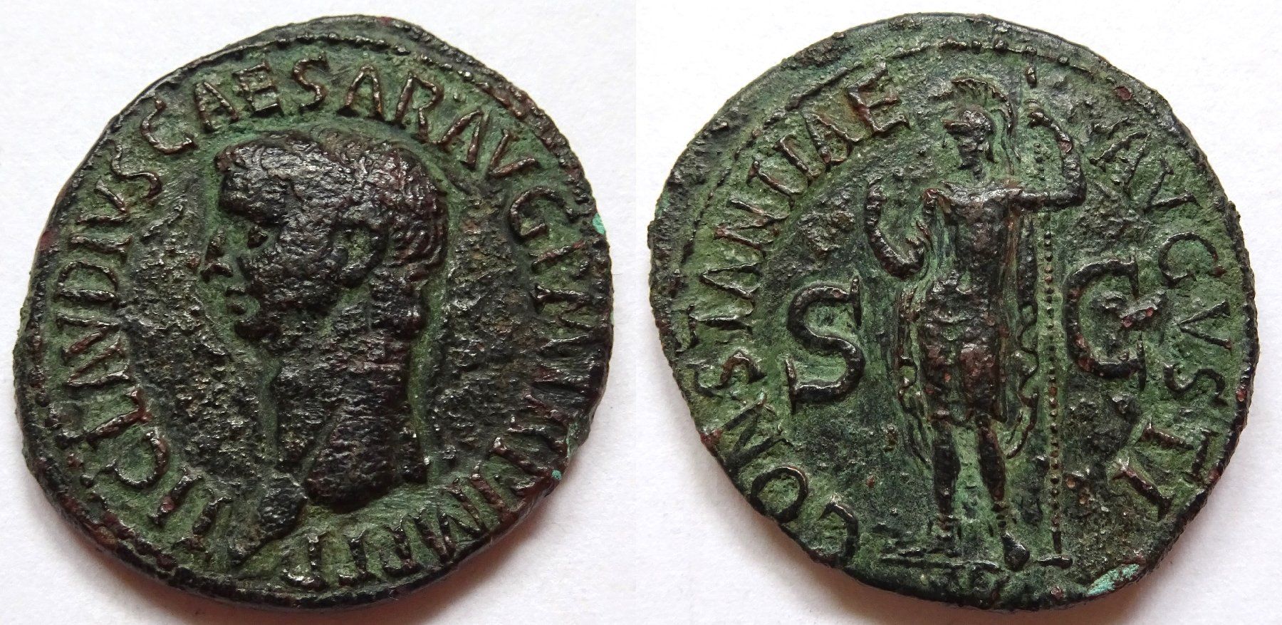 Tutti le monete: CLAUDIUS bronze As – Usato da La Sarraz venduto da classicworldcoins
