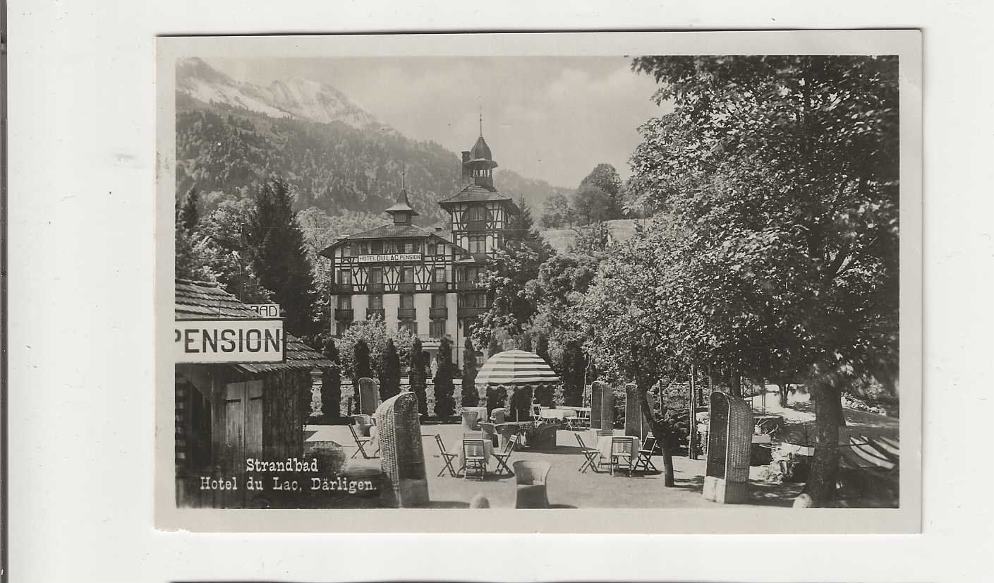 Cartoline postali: Därligen, 1920-30-er Jahre – Usato da Spiez venduto da Niesen20