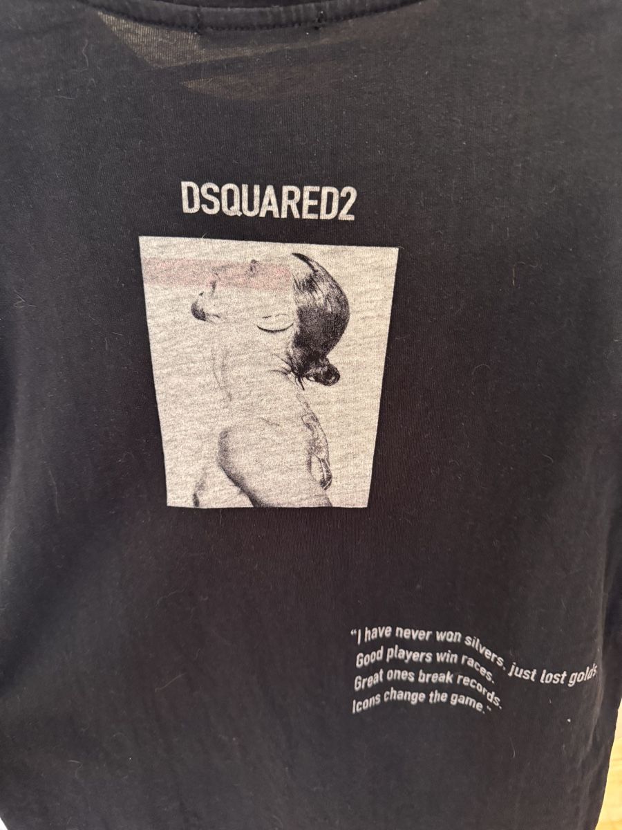 Dsquared2 T-shirt: Dsquared2 grS eher eine M (zlatan ibrahimovic) – Usato da rorschach venduto da Mona1609 2