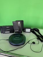 Sony Kasettenrecorder und CD-Player mit Zubehört