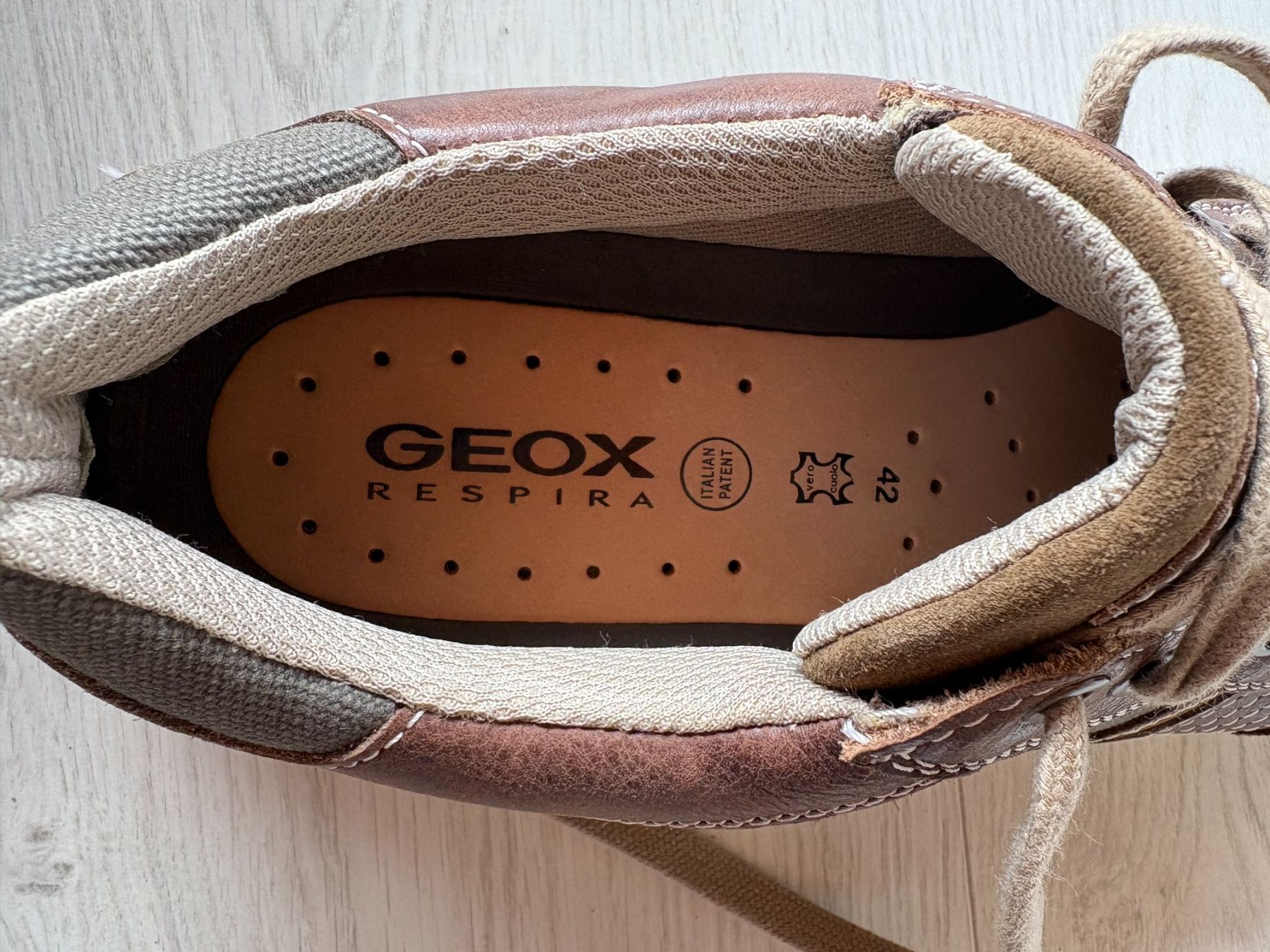 Geox Scarpe da uomo: Herrenschuh Geox, Gr. 42 – Usato da Mühleberg venduto da cupra80 5