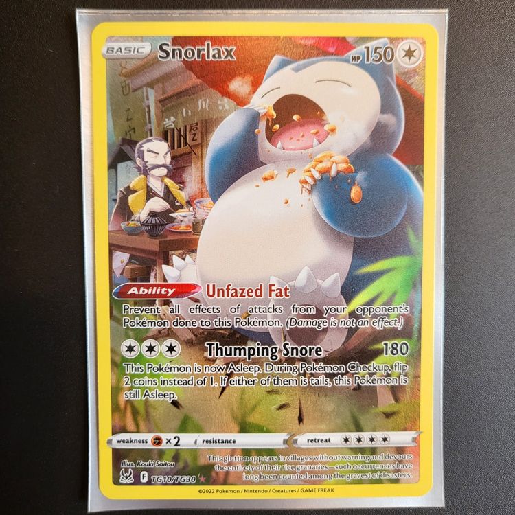 SNORLAX POKEMONKARTE Kaufen Auf Ricardo