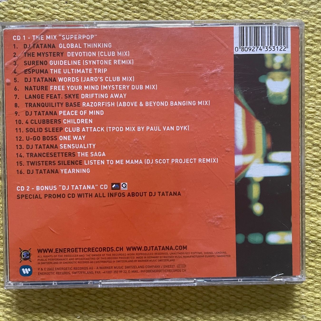 CDs: DJ TATANA-2CD SUPERPOP – D'occasion à Rorschacherberg par CD-Roli 1