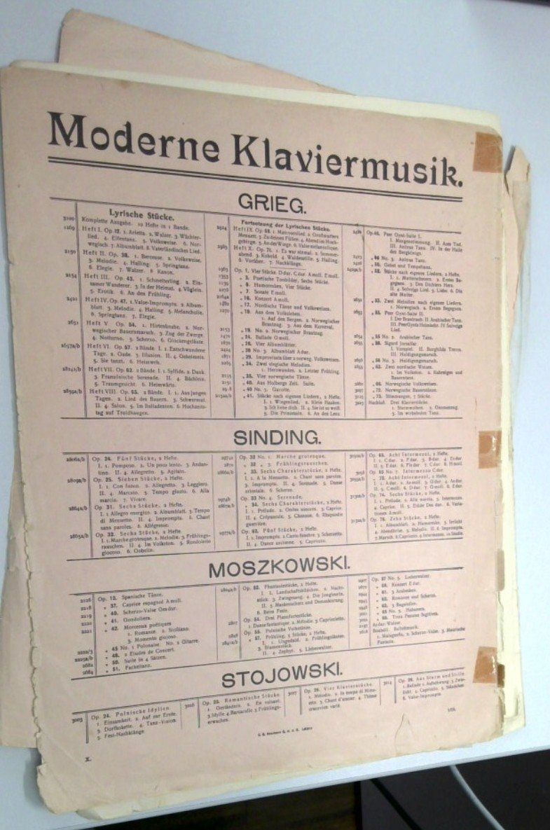 Libri: Klaviernoten – Usato da Luzern venduto da Avacont 2