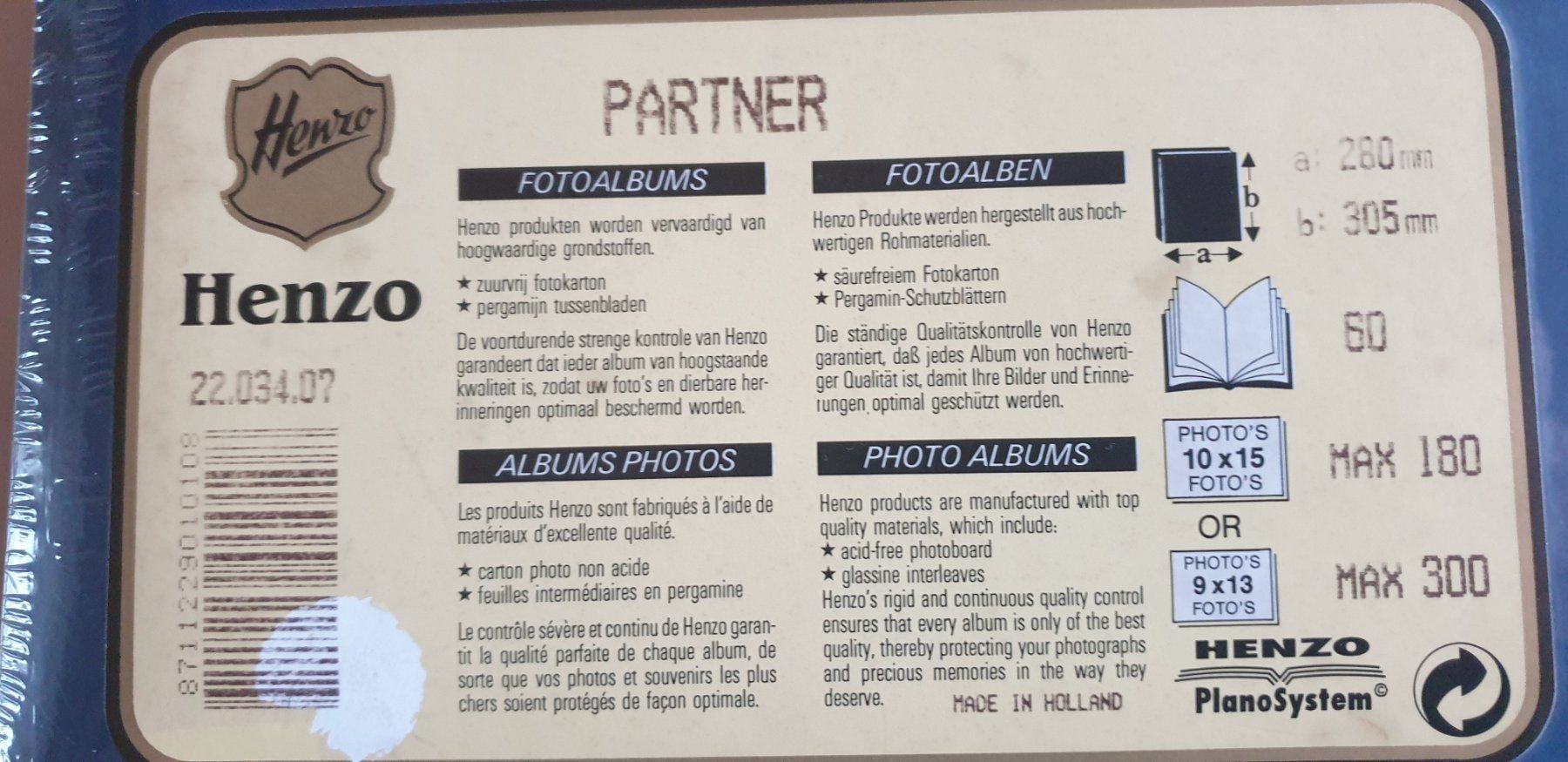 Album: Album de photo – Nuovo e nell'imballaggio originale da Delémont venduto da 4train4 1