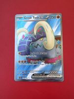 Pokemom Great Tusk EX Fullart rare Top Zustand selten mega