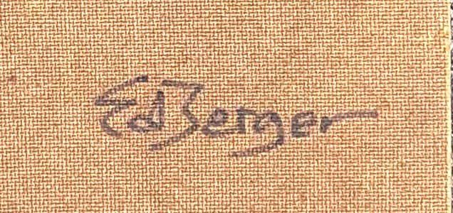 Dipinti: Paysage de l'Ardèche - Edith Berger – Usato da Montmelon venduto da canelle-12 1