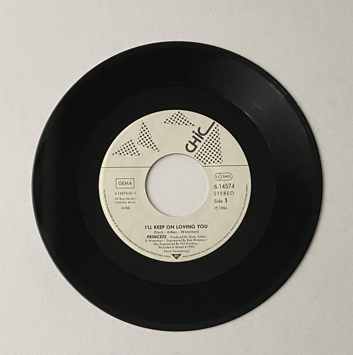 Dischi in vinile: Princess, I'll Keep On Loving You (Disco) – Usato da Flums venduto da Aebo1 2