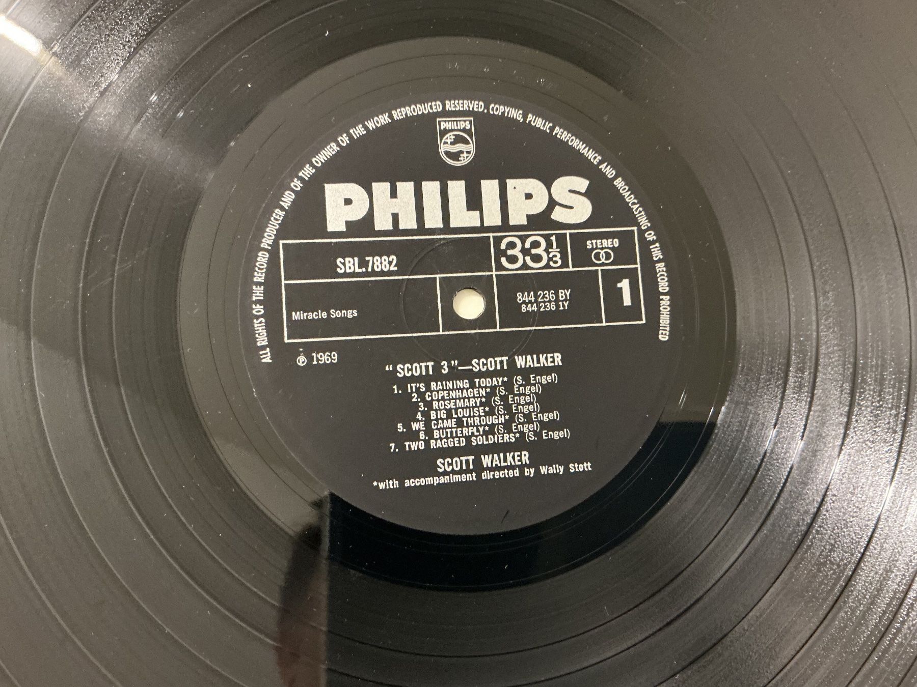 Vinyles: Scott Walker LP - Scott 3 – D'occasion à Winterthur par Tumko-Vinyl 1
