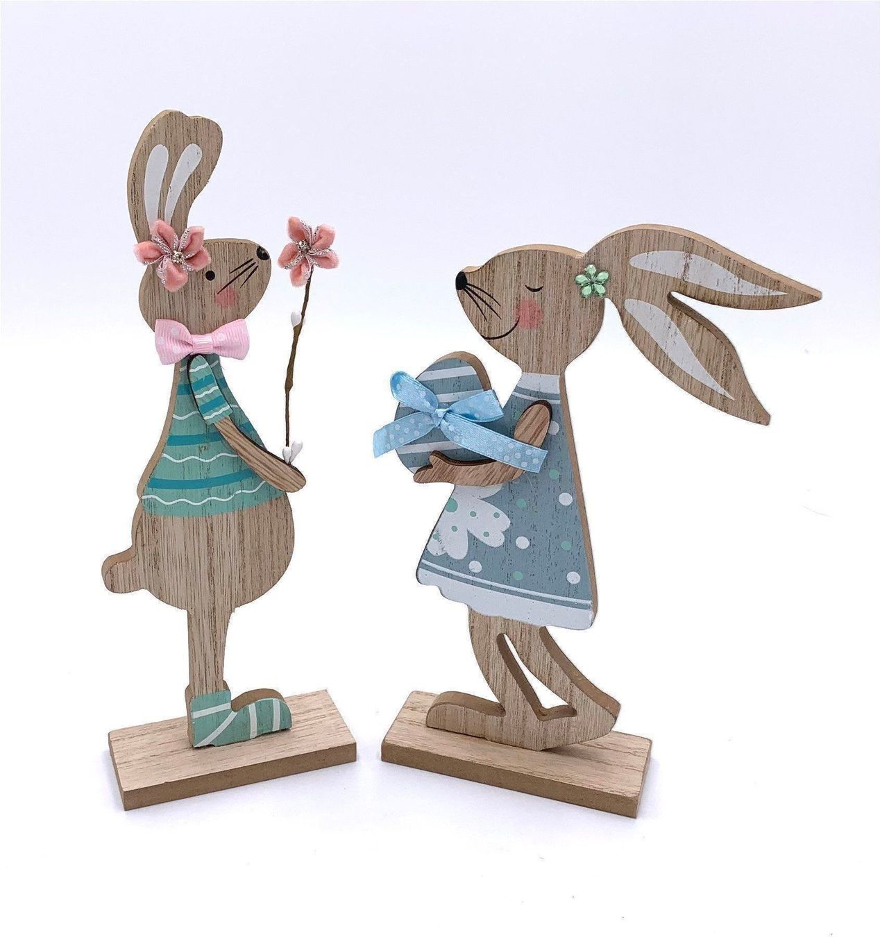 Statuette: OSTERN  Oster deko Oster hasen, Gadget – Nuovo e nell'imballaggio originale da Mauren venduto da rundumsfest