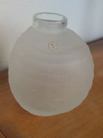 Massive Glasvase satniert, vermutlich  Guaxs