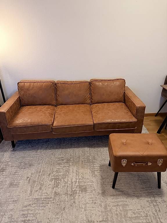 Sofas: 3er Sofa inkl. Hocker  wie neu – Gebraucht aus Forch von dan_s98f