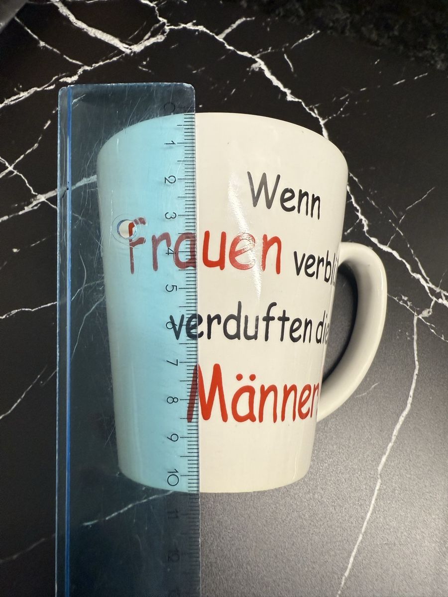Tazze: Tasse  mit Spruch Humor Witz Geschenk – Usato da Volketswil venduto da cinicini 1
