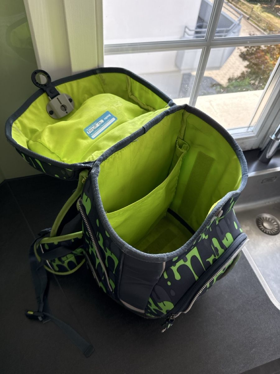 Sacs à dos: Ergobag Schulthek, gebraucht, blau-grün – D'occasion à Sempach par CU2times 2